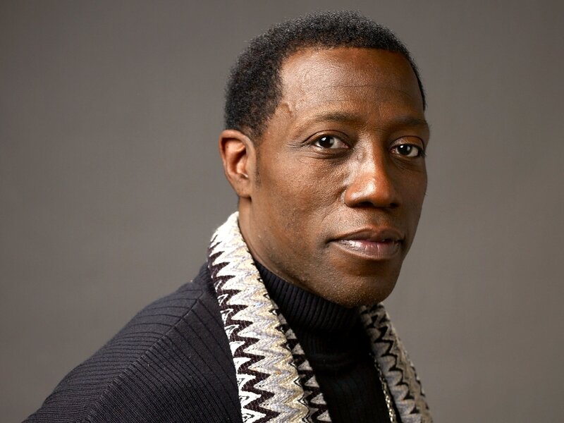 Portrait of a man in a scarf