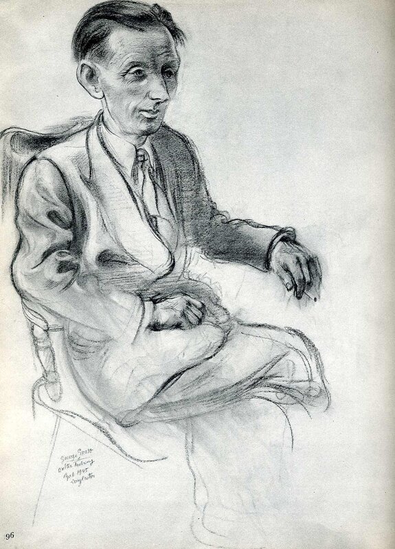 Portrait of a man in chair