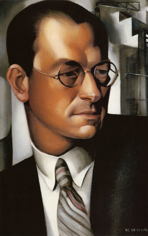Portrait of a man in glasses