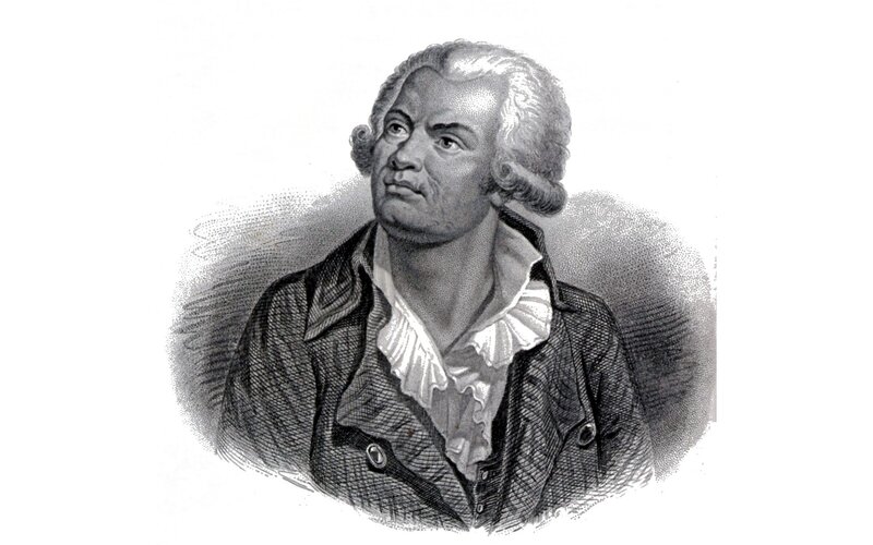 Portrait of a man in historical attire