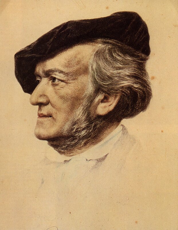 Portrait of a man in profile