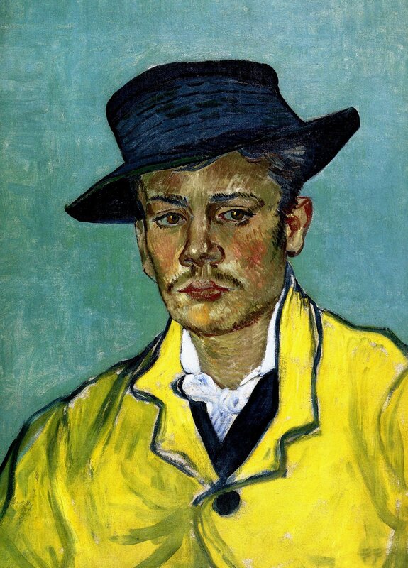 Portrait of a man in yellow