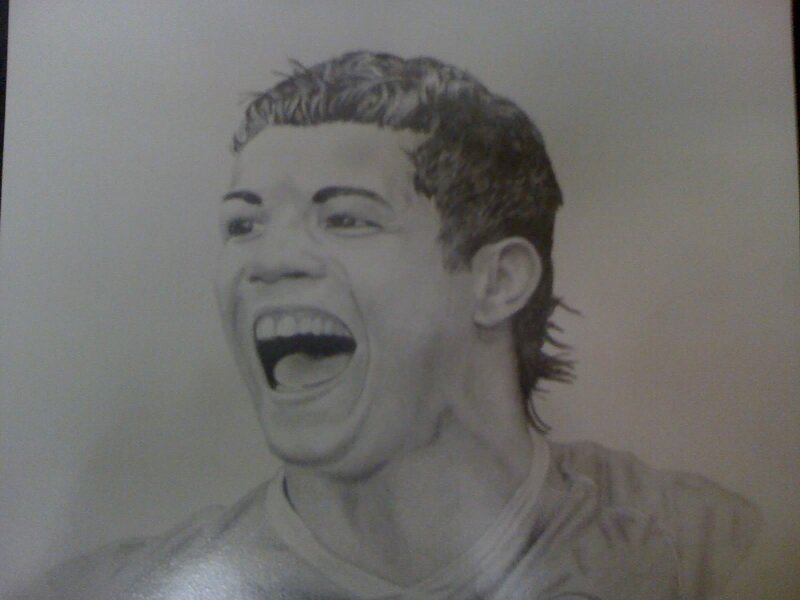 portrait of a man laughing