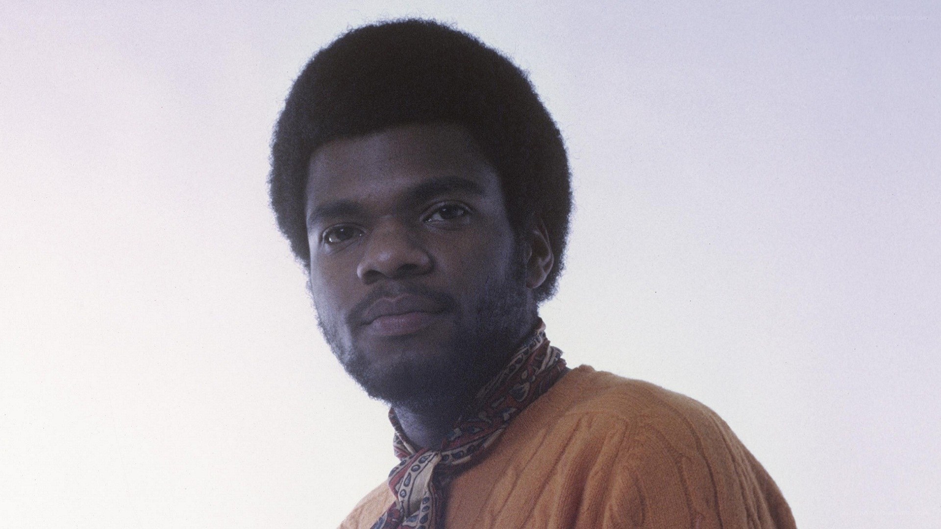 Portrait of a man with afro