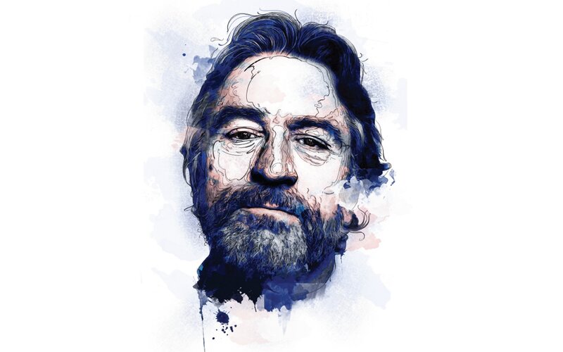 portrait of a man with beard