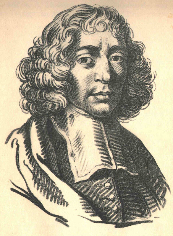 Portrait of a man with curly hair