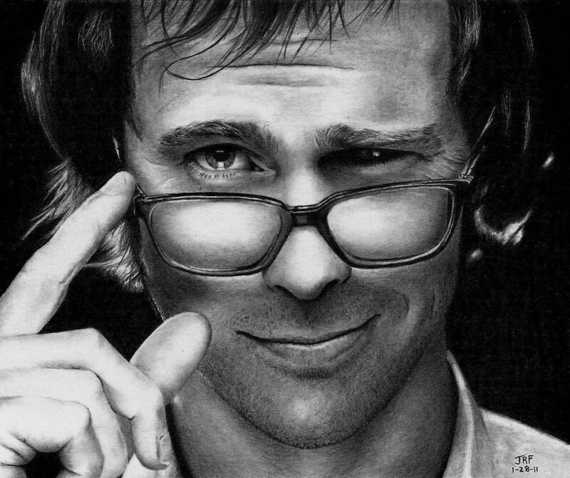 portrait of a man with glasses