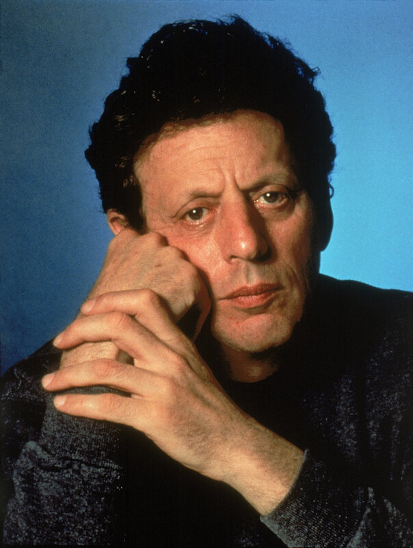 Portrait of a man with hands on face