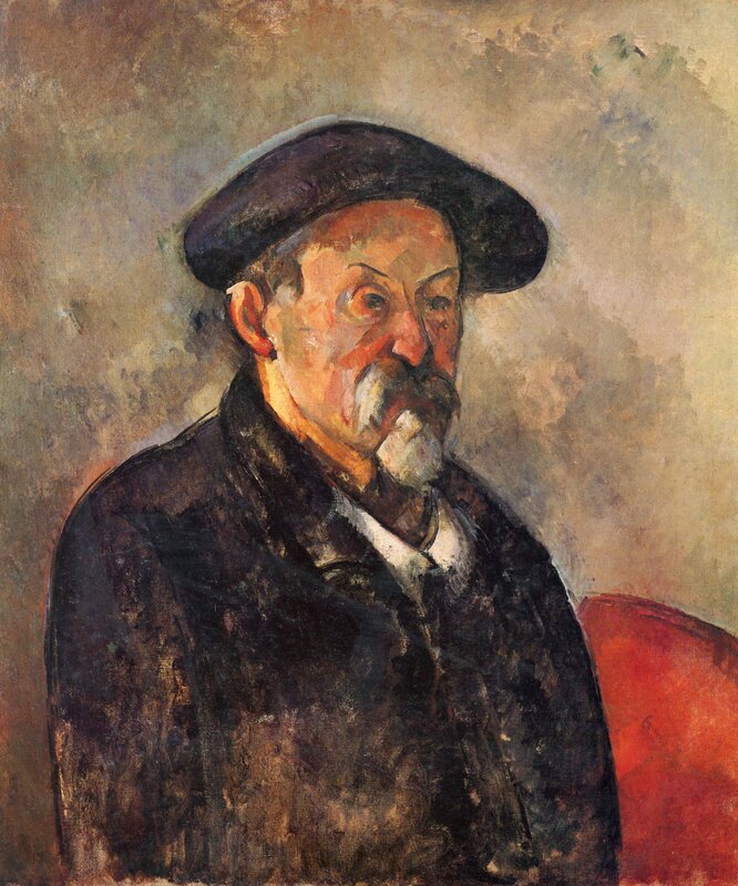 Portrait of a man with hat