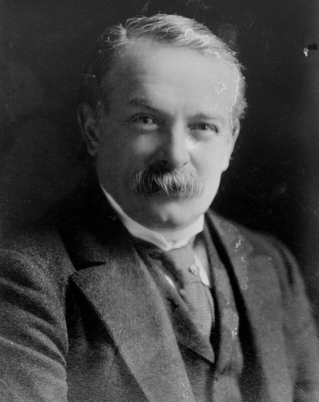 Portrait of a man with mustache