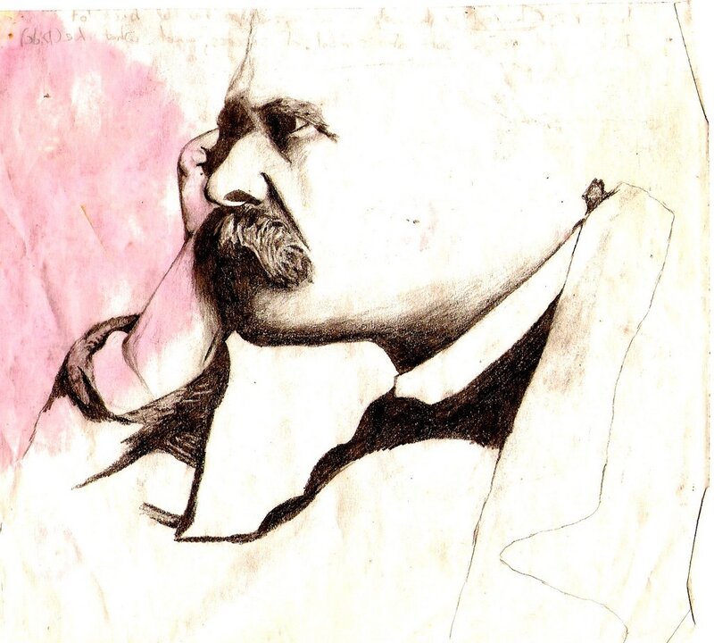 portrait of a man with mustache