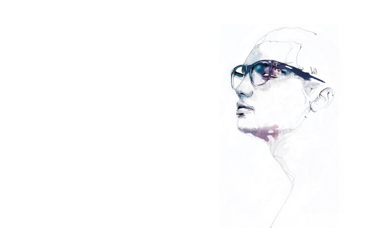 portrait of a person with glasses