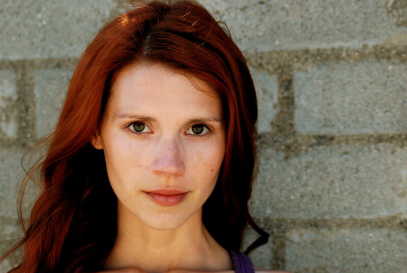 portrait of a red-haired woman