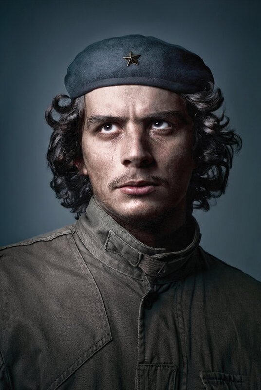 Portrait of a revolutionary leader
