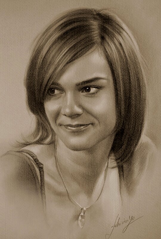 portrait of a smiling woman