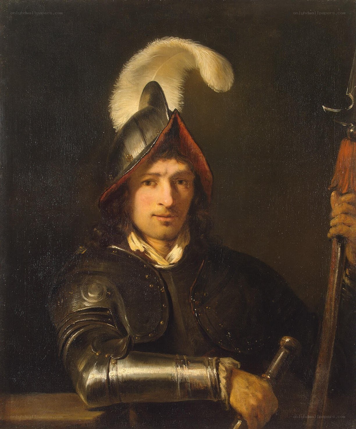 Portrait of a soldier