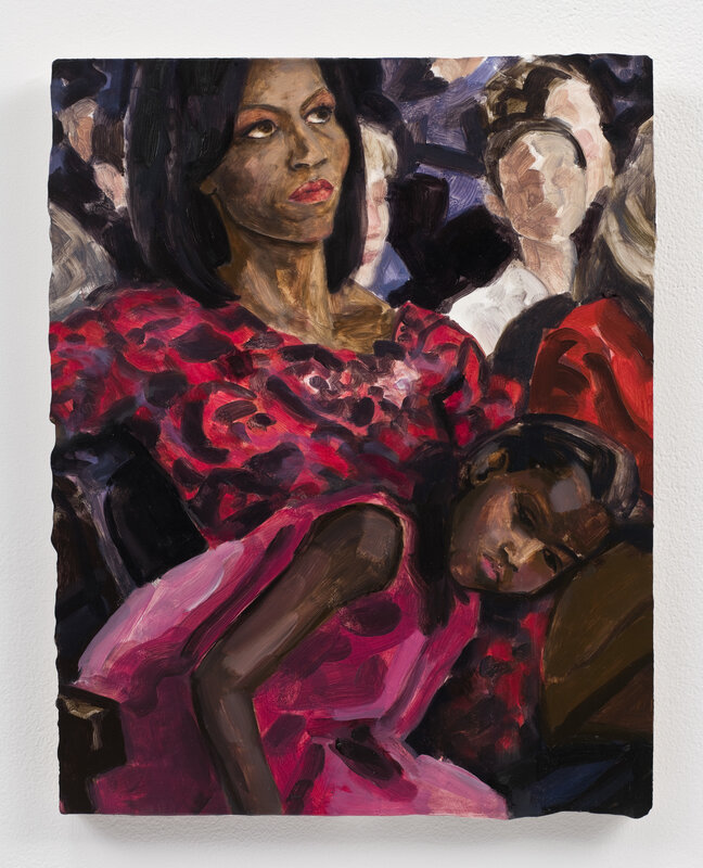 Portrait of a woman and child