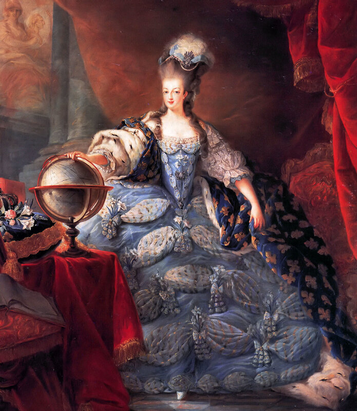 Portrait of a woman in blue