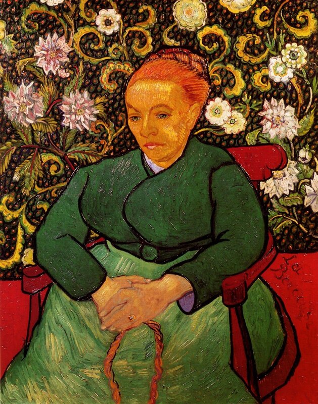 Portrait of a Woman in Green