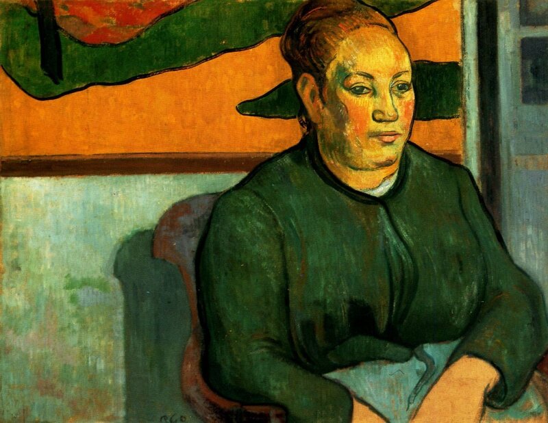 Portrait of a Woman in Green