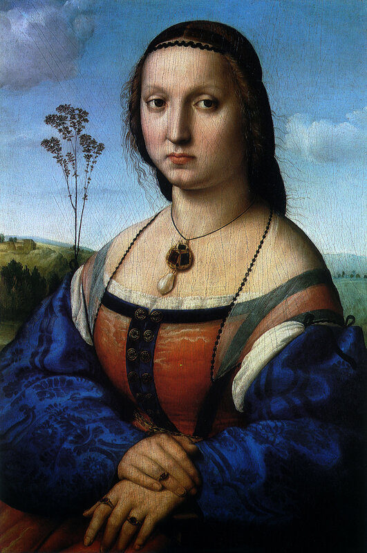 Portrait of a Woman in Renaissance Attire