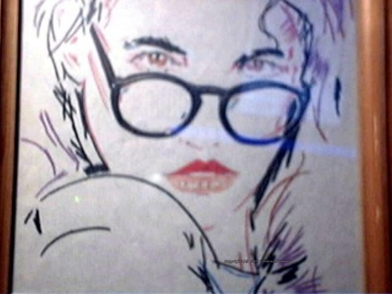 portrait of a woman with glasses