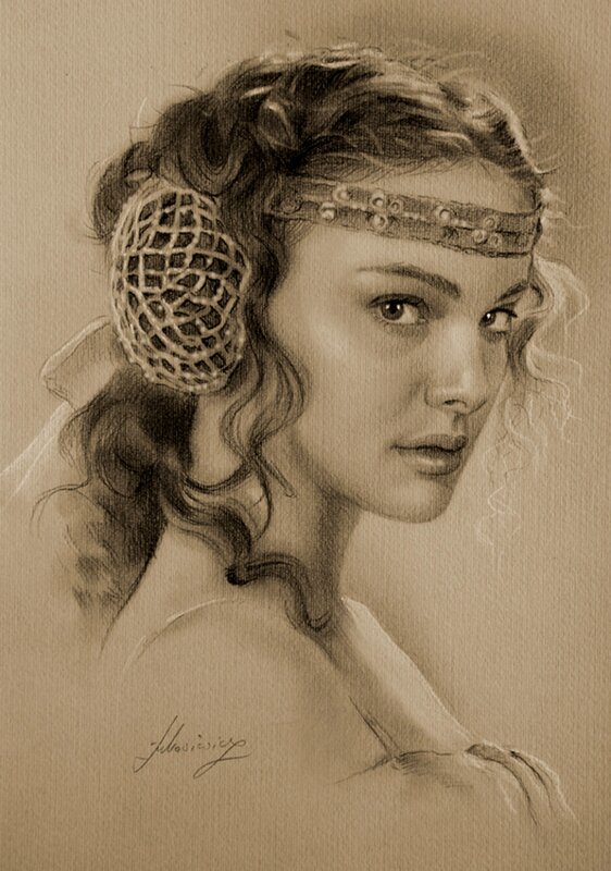 portrait of a woman with headband