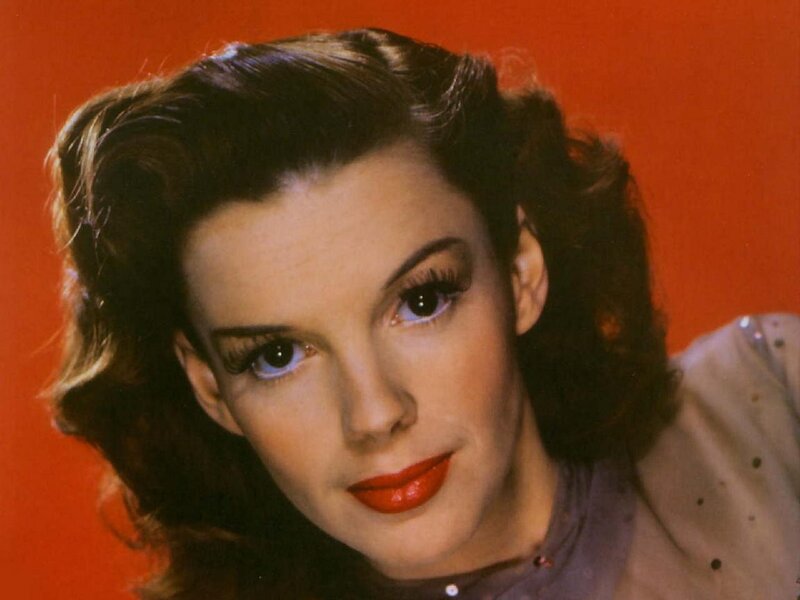 Portrait of a woman with red lipstick