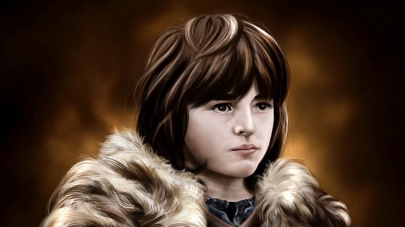 portrait of a young boy