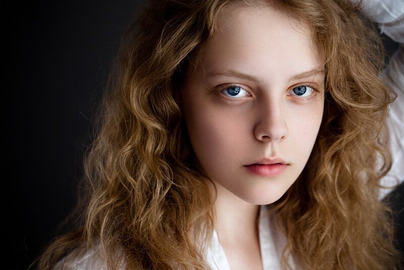 portrait of a young girl