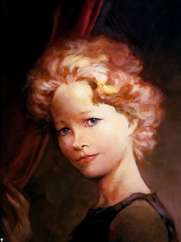 portrait of a young girl