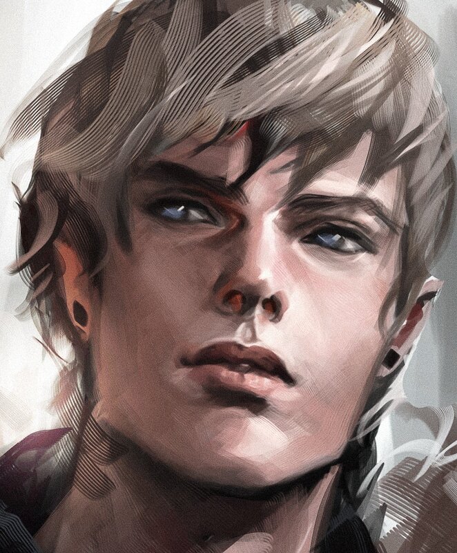 portrait of a young man