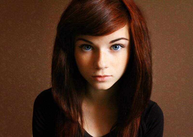 portrait of a young woman