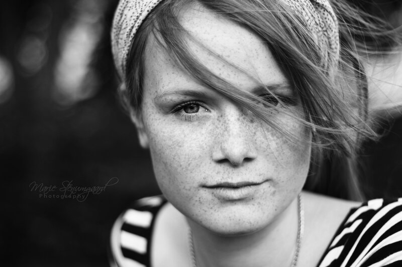 portrait of a young woman