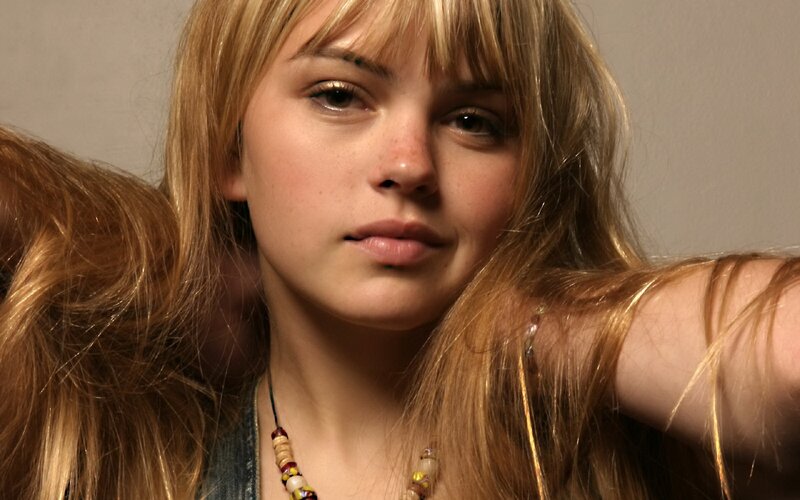portrait of a young woman