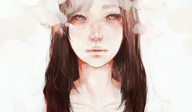 portrait of a young woman