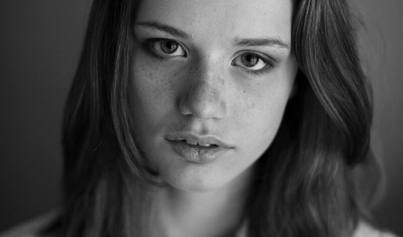portrait of a young woman