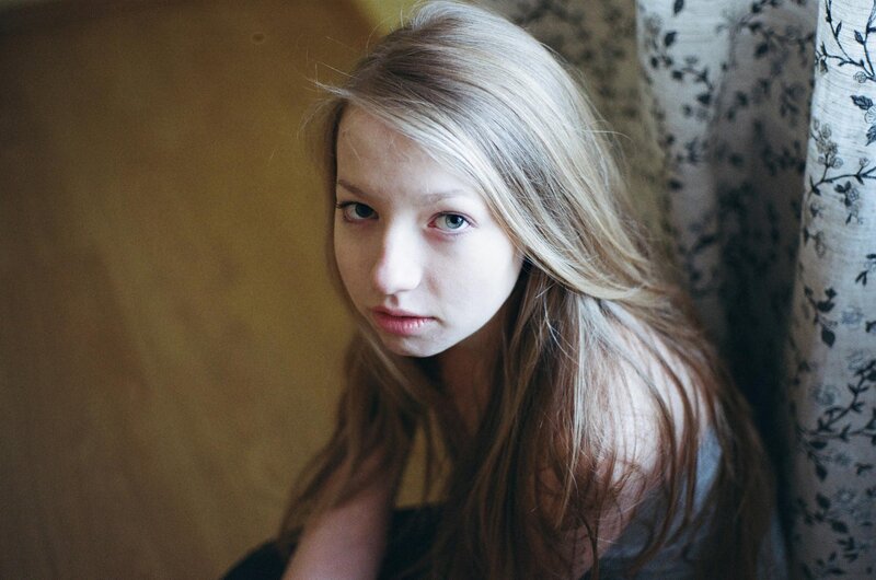 portrait of a young woman