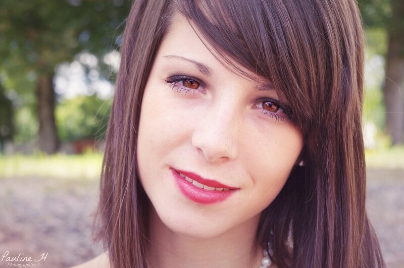 portrait of a young woman