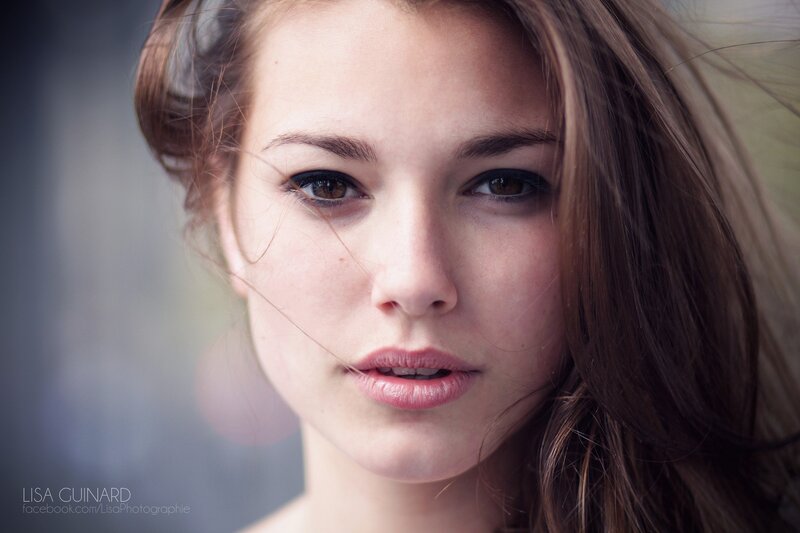 portrait of a young woman
