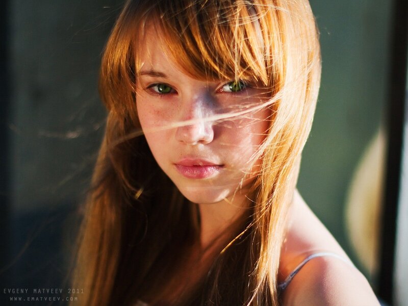 portrait of a young woman