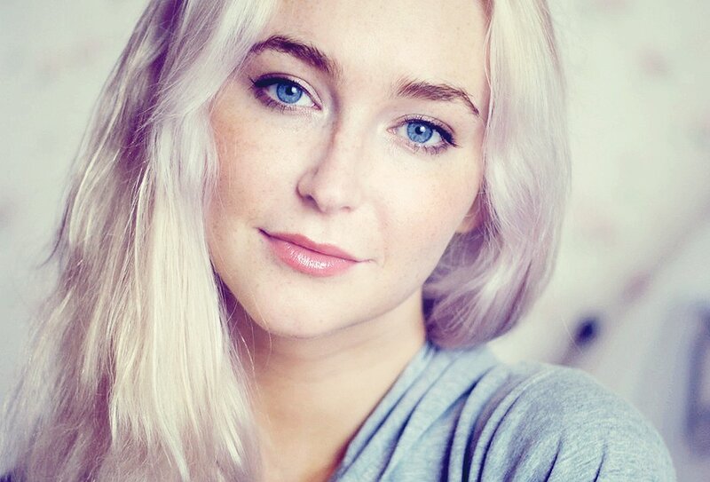 portrait of a young woman