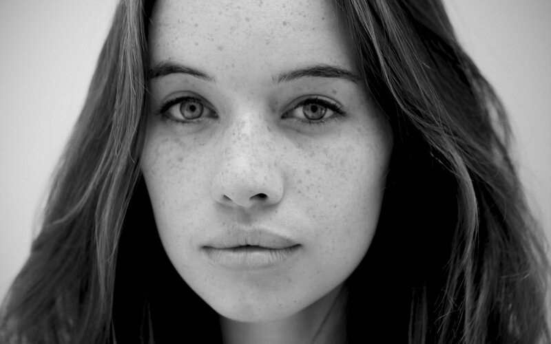 portrait of a young woman