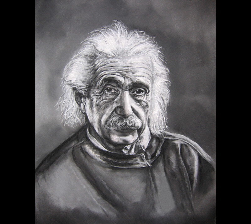 Portrait of Albert Einstein