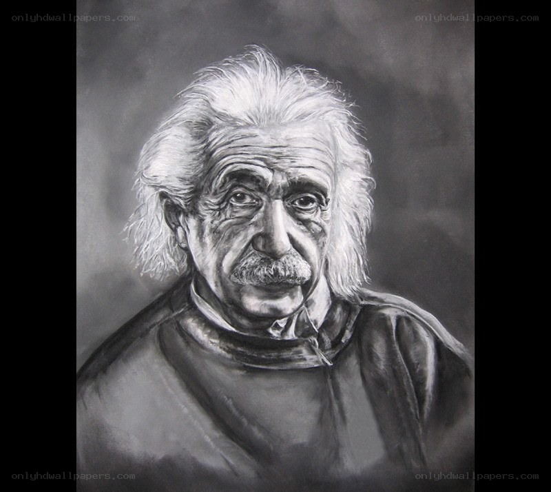 Portrait of Albert Einstein