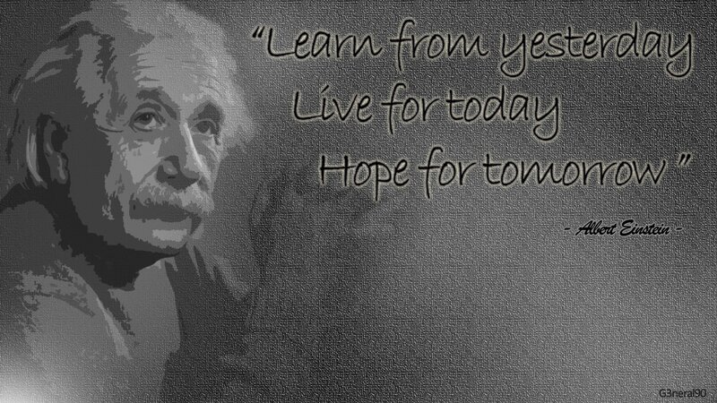 Portrait of Albert Einstein — Gray