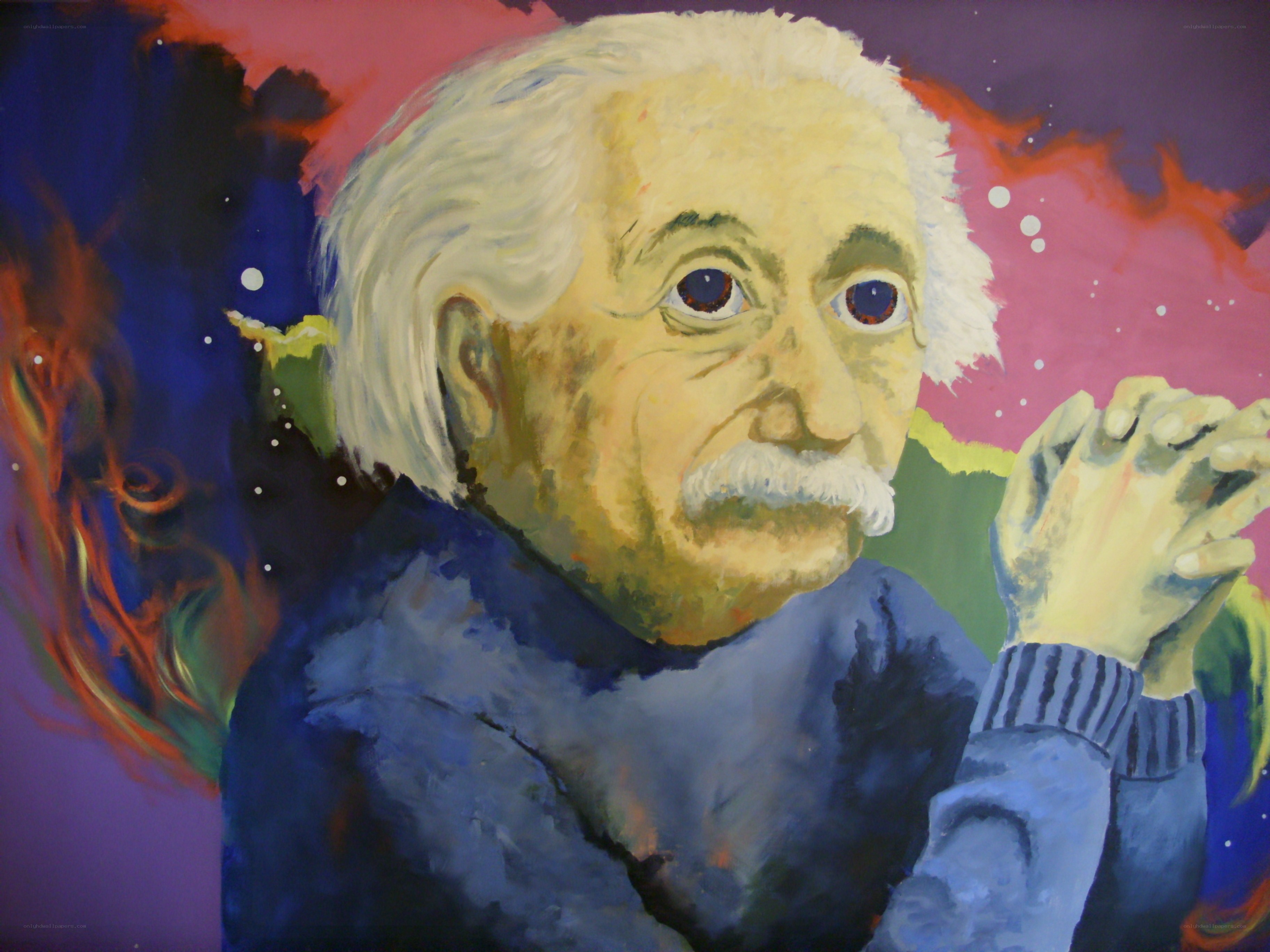 Portrait of Albert Einstein