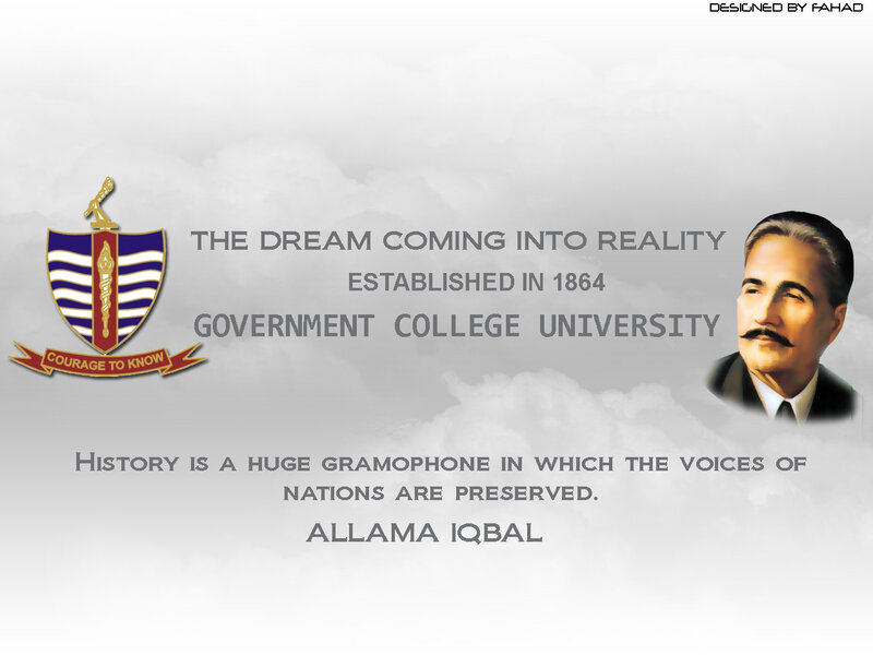 Portrait of Allama Iqbal