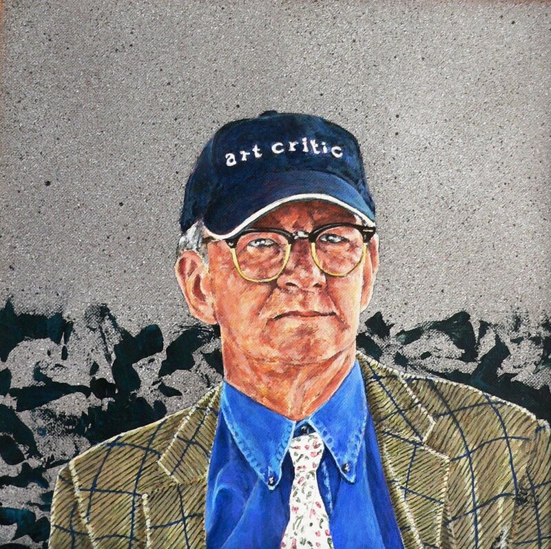 Portrait of an art critic