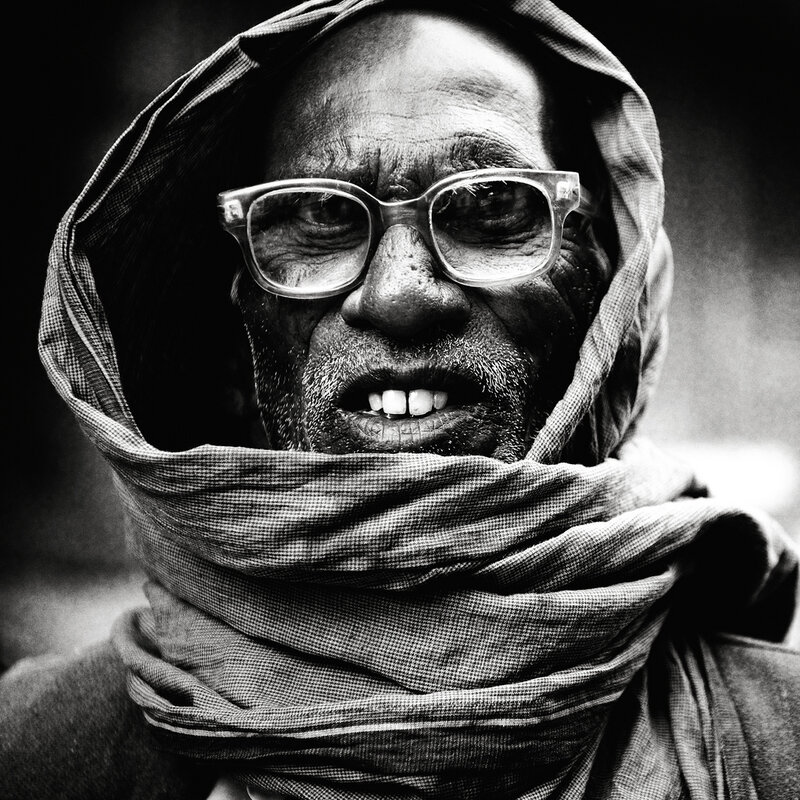Portrait of an elderly man